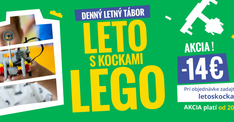 Leto s kockami lego